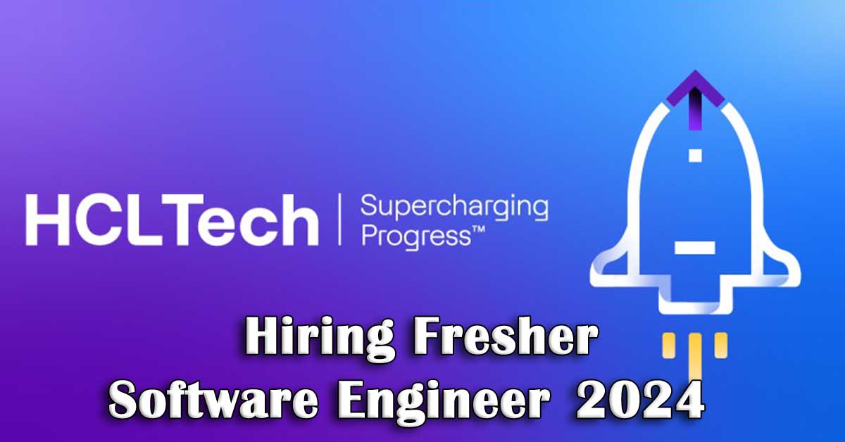 HCL Jobs for Freshers 2024