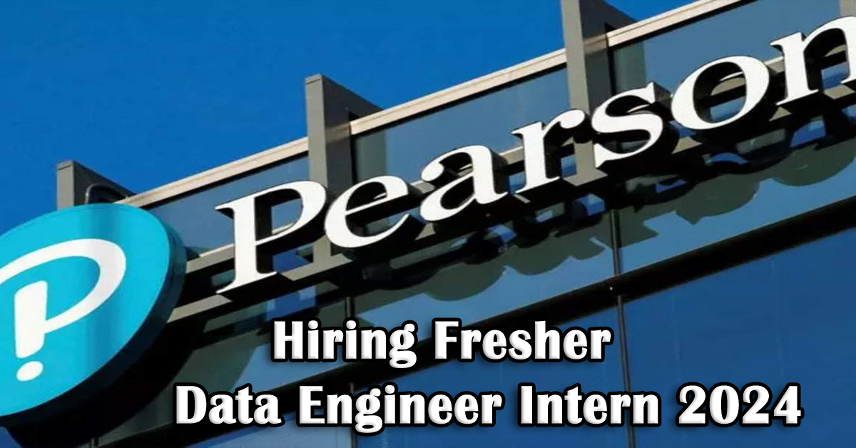Pearson Jobs for Freshers 2024